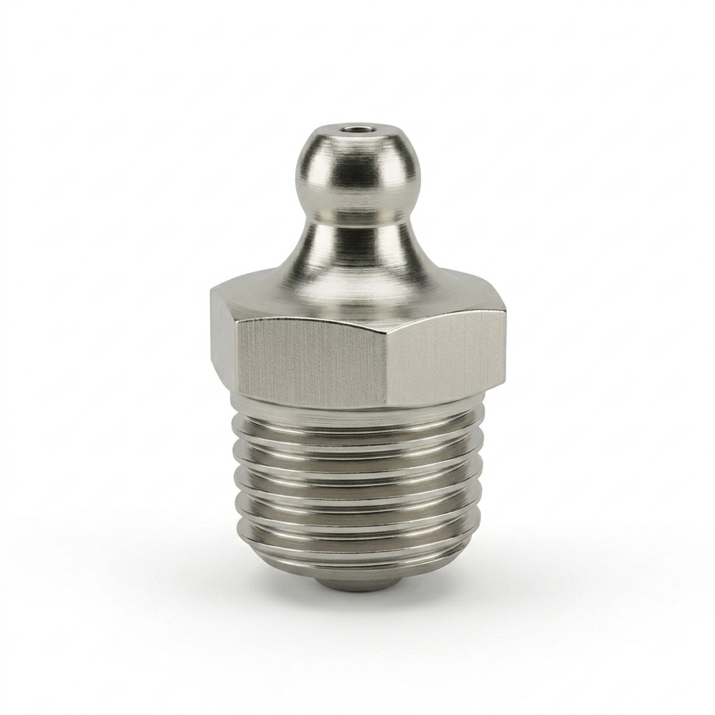 Grease Nipple Straight - Mild Steel