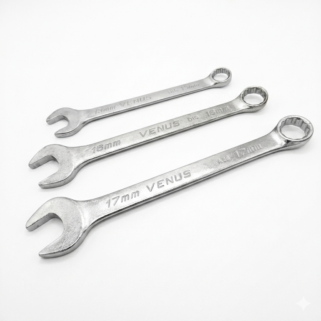 Combination Spanner - Chrome Vanadium Steel