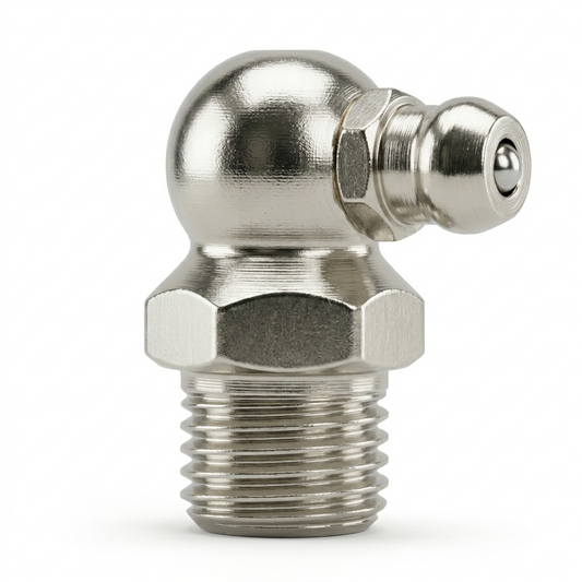 Grease Nipple 90 Deg Bent - Mild Steel